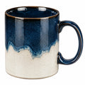 Keramiktasse 350ml Blau/Weiß