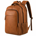 Eleganter Laptop-Rucksack Braun mit mehreren Fächern